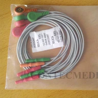 ecg cable ecg lead of contec tlc9803 3 channel ecg holter monitoring recorder system only cable