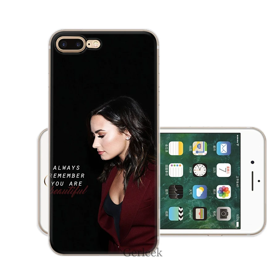 Demi Lovato Роскошный телефон чехол для iPhone 7 8 6 6S 5 5S iPhone SE 11 Pro XR X XS максимальный чехол