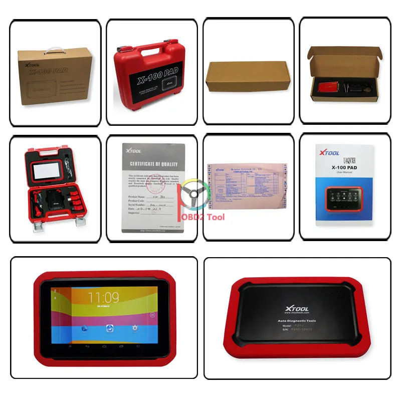 Lastest XTOOL X100 PAD Авто ключ программист X-100 PAD обновление онлайн EEPROM адаптер Pwoerful Функция как X300 Pro DHLFree