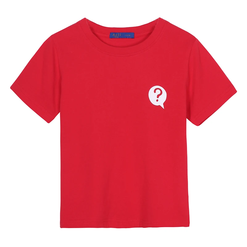 Pioneer Kids/футболки стандартной посадки летняя футболка для мальчиков-подростков Повседневная тонкая хлопковая Футболка для детей, одежда BDT910129 - Цвет: Красный