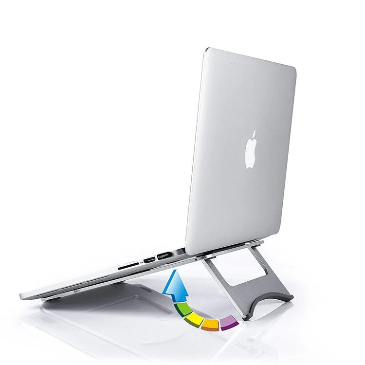 

Aluminum Universal Portable Notebook Cooling Adjustable Stand Tablet Holder for Macbook Air Pro Laptop Stand holder