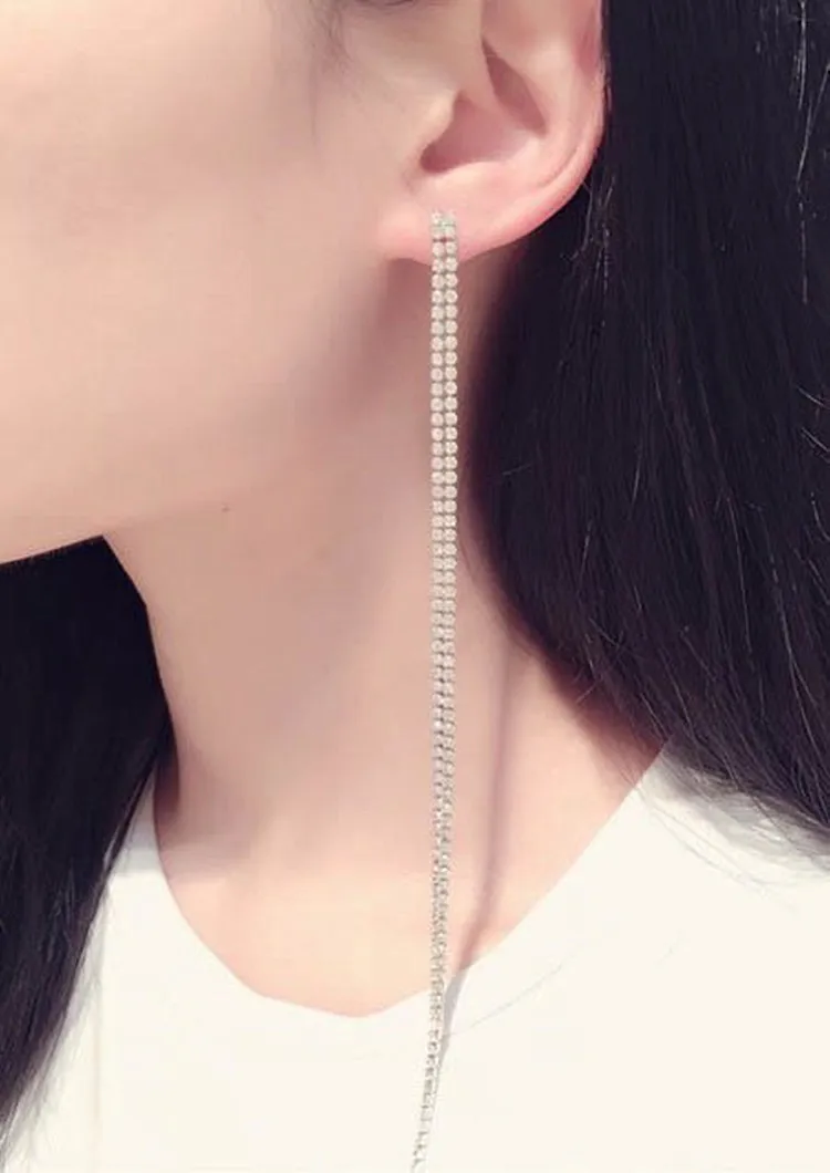 

Женские серьги-кисточки Bilincolor cute18 см
