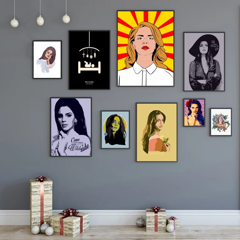 Картина на холсте Лана Дель Рей|Рисование и каллиграфия| |