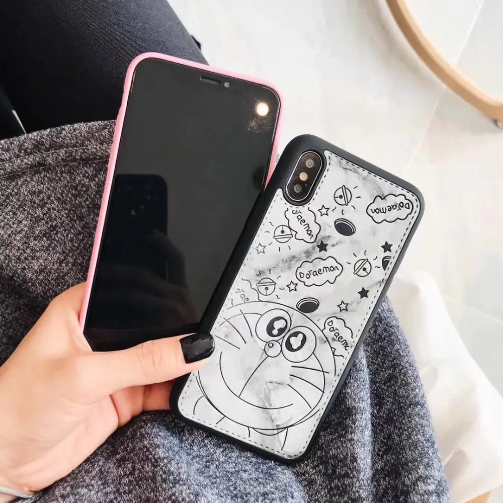 Милый 3D чехол для iPhone X 8 7 6 6s Plus Модный японский стиль чехлы из искусственной кожи