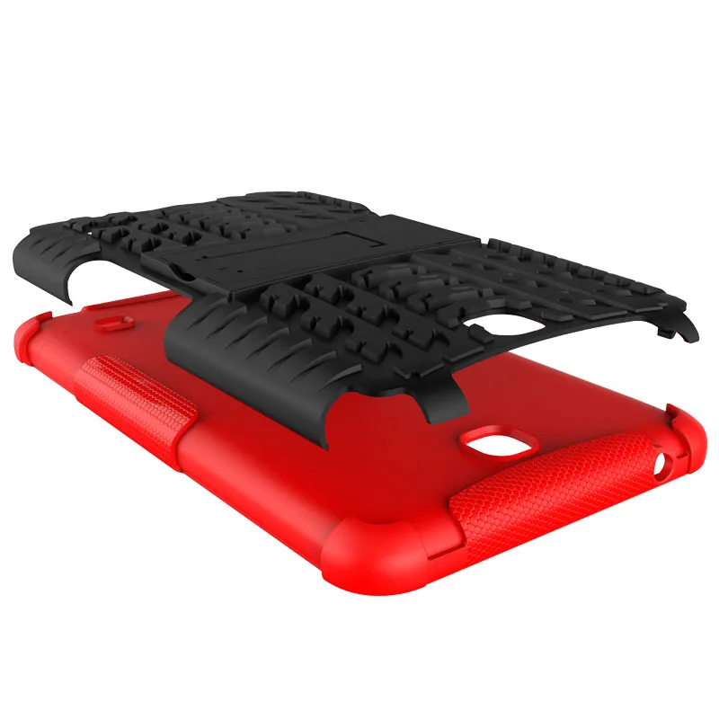 Сверхмощный ПК + ТПУ ударопрочный армированный жесткий чехол для Samsung Galaxy Tab 4 7 0 T230