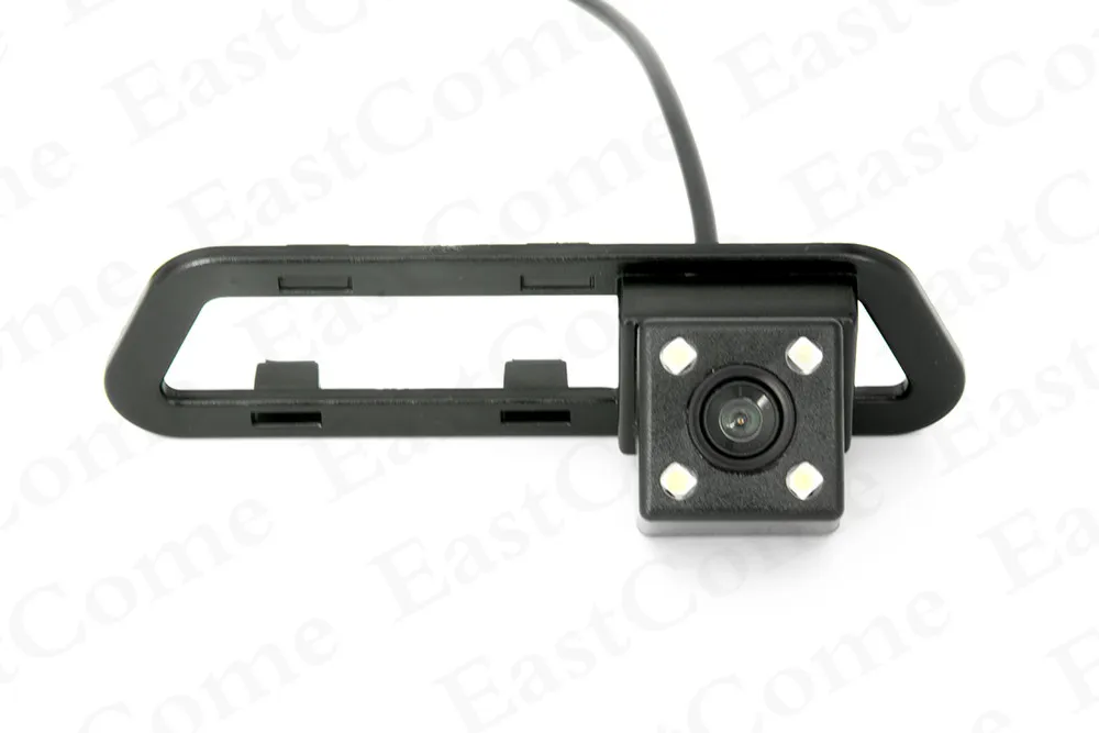 Водонепроницаемая CCD 4LED Автомобильная камера заднего вида резервная для Nissan Tiida