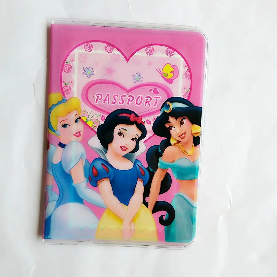 Держатель для паспорта принцессы из искусственной кожи Женская Обложка Чехол