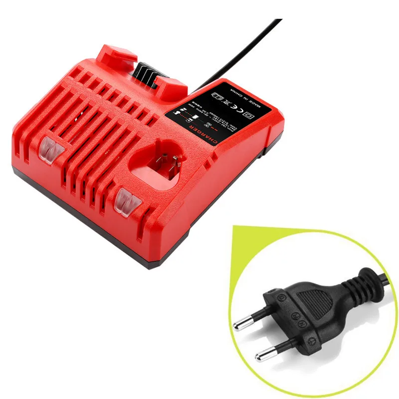Новый M12-18C литий-ионный аккумулятор зарядное устройство для Milwaukee 10 8 V 12V 14 4 18V C1418C