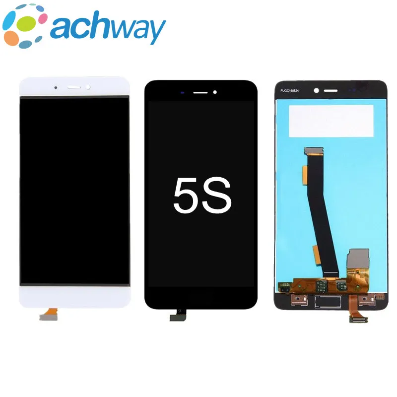 Для 5,1" Xiao mi 5 mi 5S mi 5S ЖК-дисплей с кодирующий преобразователь сенсорного экрана в сборе запасные части для Xiao mi 5S
