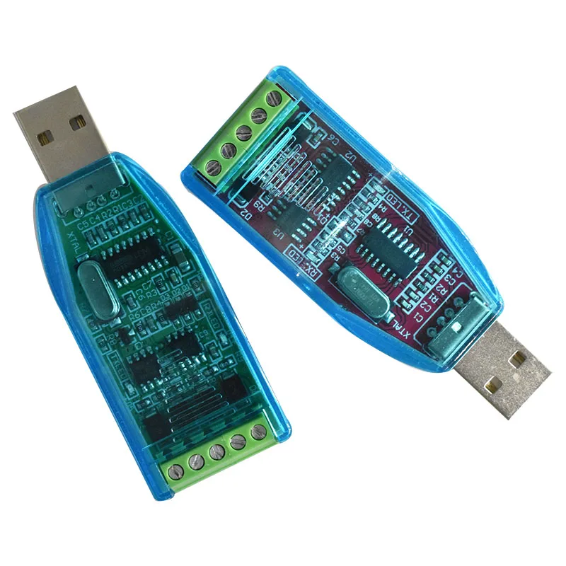 Промышленный USB в RS485 422 CH340G преобразователь, обновленный защитный преобразователь, Совместимость со стандартом RS-485 разъемом