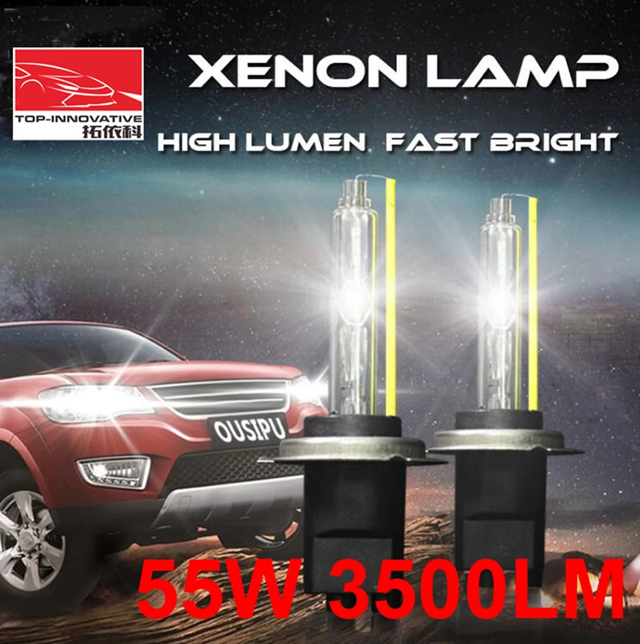1 пара Ксеноновые запасные лампы 12 В 55 Вт 5500 лм H8 H9 H11|12v 55w|ac hidfast bright |