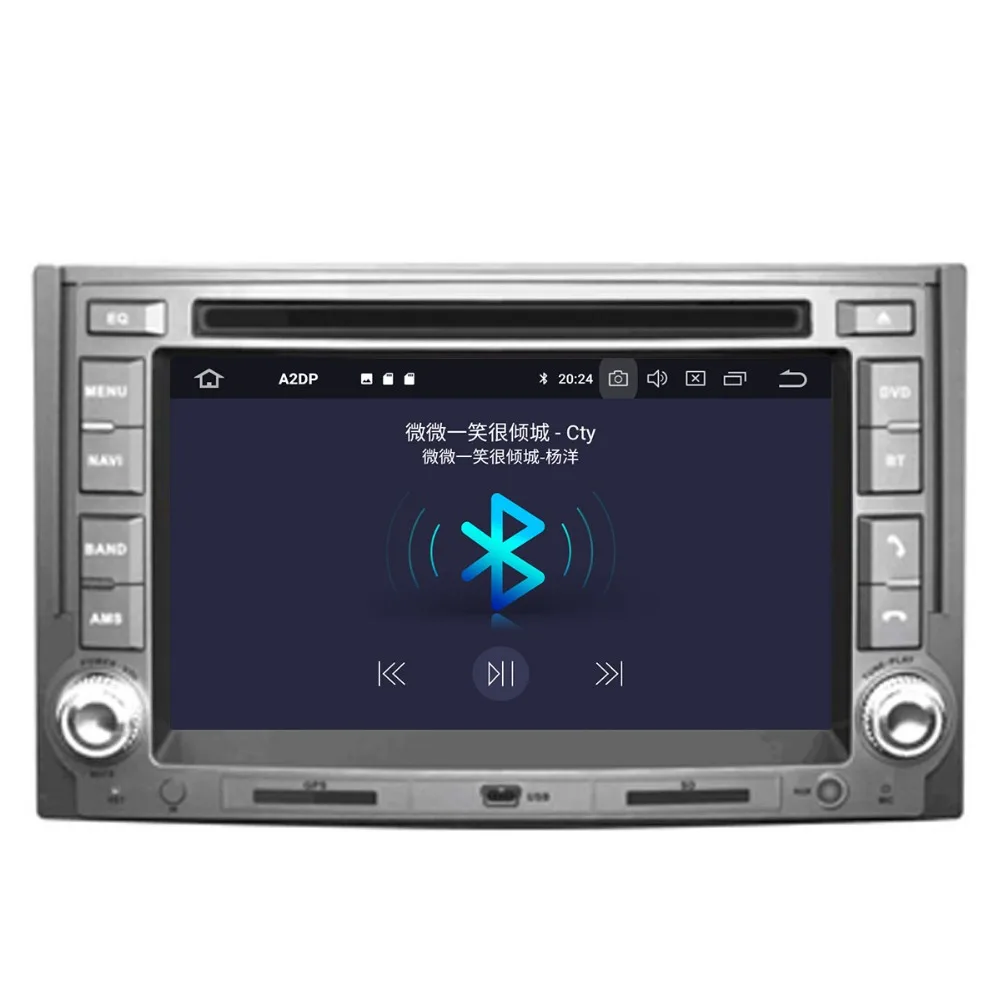 Автомобильный мультимедийный плеер 2 Din Android 9 4 ГБ ОЗУ для Hyundai H1 Grand Starex 2007 2008 2009 2010