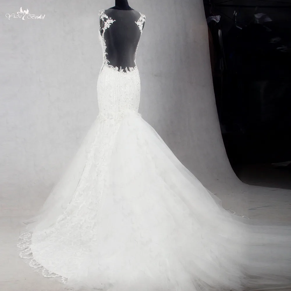 RSW1054 роскошный кристалл из бисера Женский корсет свадебные платья | Свадьбы и