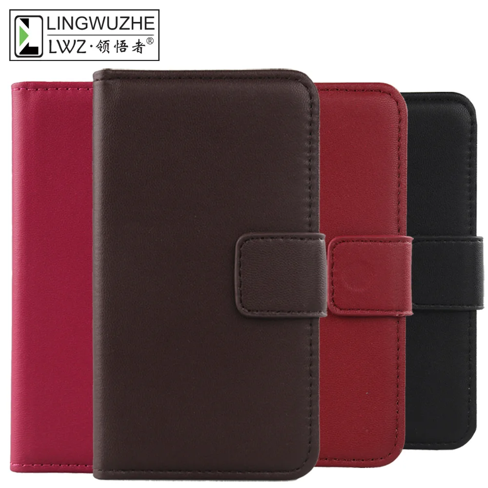 Подлинная Кожаный чехол для Alcatel A7 Флип Бумажник Стиль телефон сумка-чехол