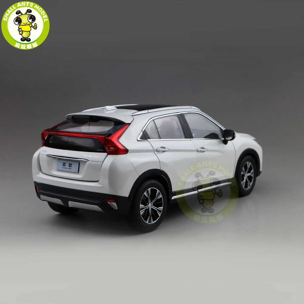 1/18 Mitsubishi ECLIPSE CROSS SUV литая модель металлический Автомобиль SUV модель игрушки для детей подарок для мальчиков и девочек Коллекция белый