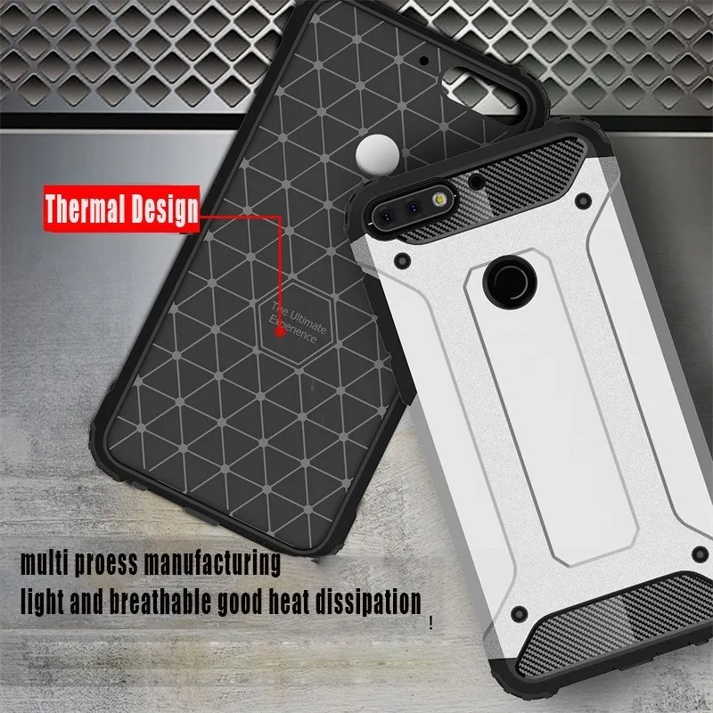 Coque For Huawei Honor 7a Pro AUM-L29 Case Protection Armor Cover On Honor7a Hard Hybrid PC 7 A 7apro Phone Bag | Мобильные телефоны