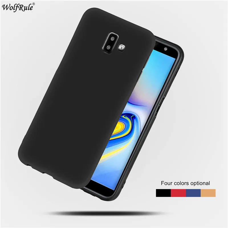 Чехол wolfrule для samsung Galaxy J6 Prime чехол Plus Матовый Мягкий ТПУ защитный SM-J610FN |