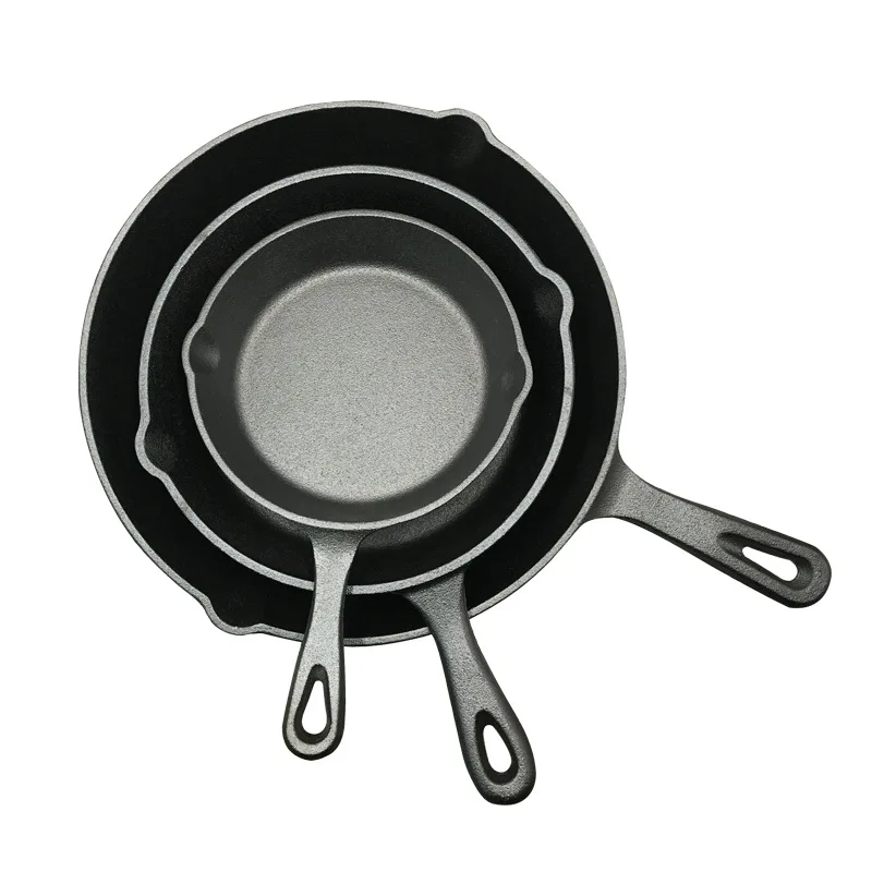 

Mini Small Cast Iron Pan Iron Frying Pan Non-stick Uncoated Wok Steak Pot Cast Iron Pan To Fry