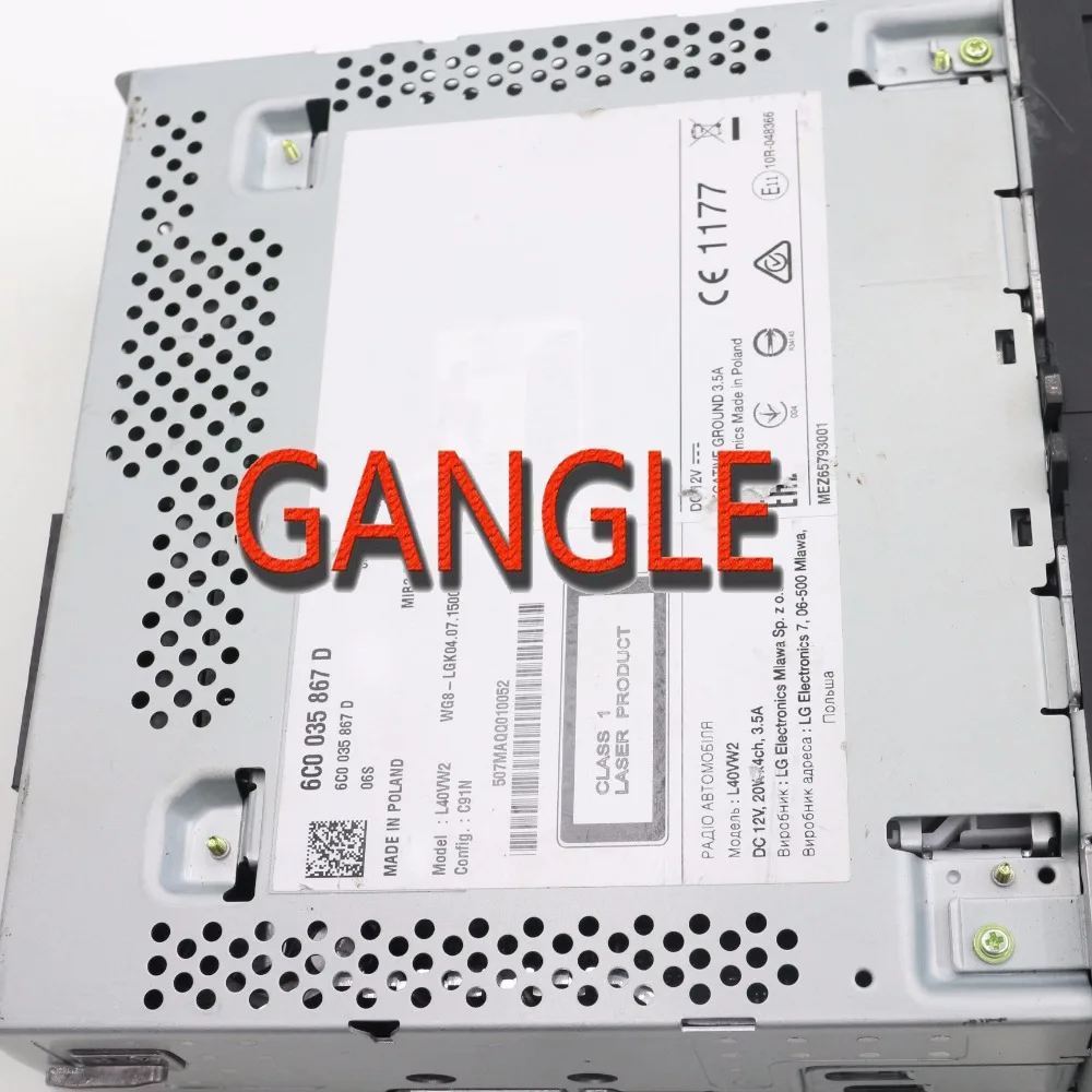 6C0035867D 6C0 035 867 D Системы аудио/Радио CD для Volkswagen Polo 6C