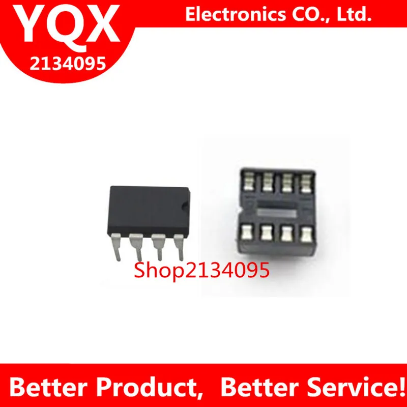 20 unids (10 cada uno) ne555 IC 555 y 8 Pasadores DIP zocalos | Remote Control