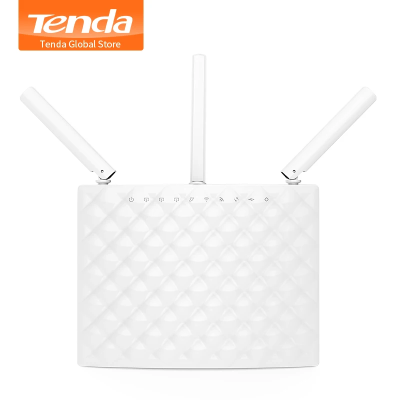 Tenda AC15 Smart 1900 Мбит/с 11ac Гигабитный беспроводной Wi Fi роутер ретранслятор USB 3 0