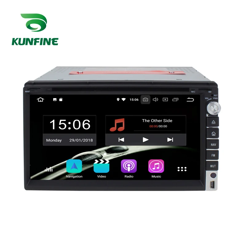 Android 9,0 Core PX6 A72 Ram 4G Rom 64G Автомобильный DVD gps мультимедийный плеер стерео для Qashqai Navara Murano радио головное устройство