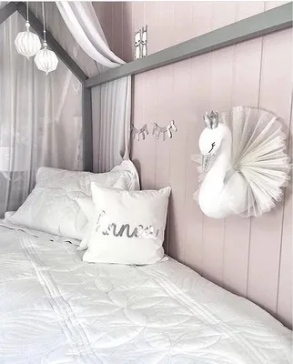 white swan hang Гвоздь+ корона Лебедь на стену, кукла INS, кружевная лошадь, единорог, для маленьких детей, комфортный подарок, игрушки, кролик, спящий, мягкая плюшевая подушка - Цвет: white swan hang