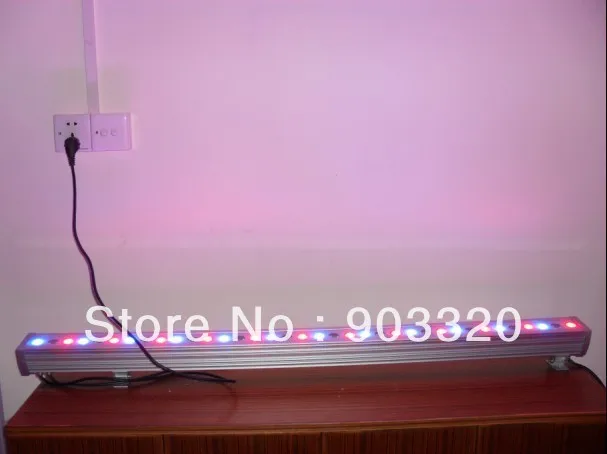 Наружный водонепроницаемый RGB светодиодный настенный светильник 3 в 1 4 шт. 24*3 Вт DMX