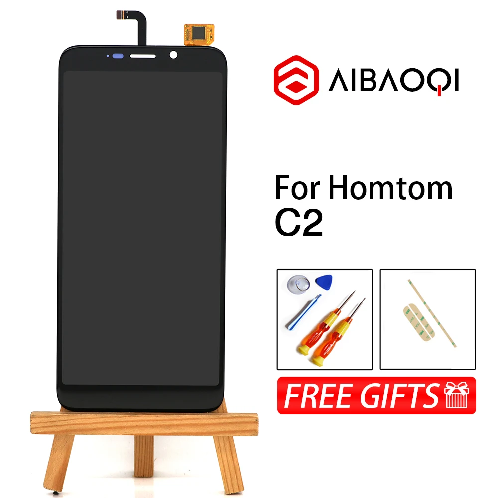 Сменный сенсорный ЖК дисплей AiBaoQi экран 5 дюйма 1280x640 для телефона на Android 8 1|Экраны