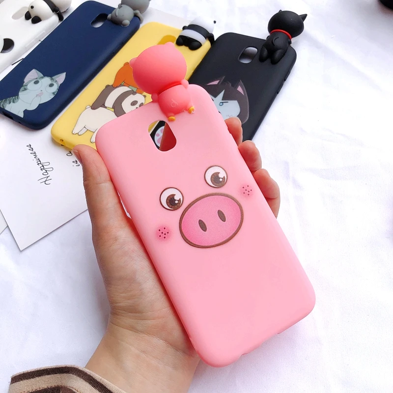 2 J5 J7 3D чехол etui samsung Galaxy J5 чехол кавайный проект "Медвежонок" Единорог "и силикона с откидной крышкой для Fundas samsung J3 J5 J7 чехол для телефона - Цвет: 2