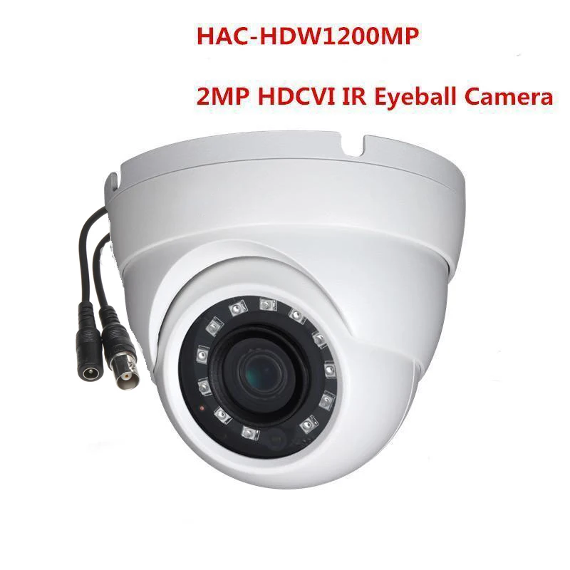 Оригинальная DH HAC HDW1200M HDCVI камера Eyeball Cam 2MP Smart IR 30M IP67 видеонаблюдения HDW1200M|Камеры