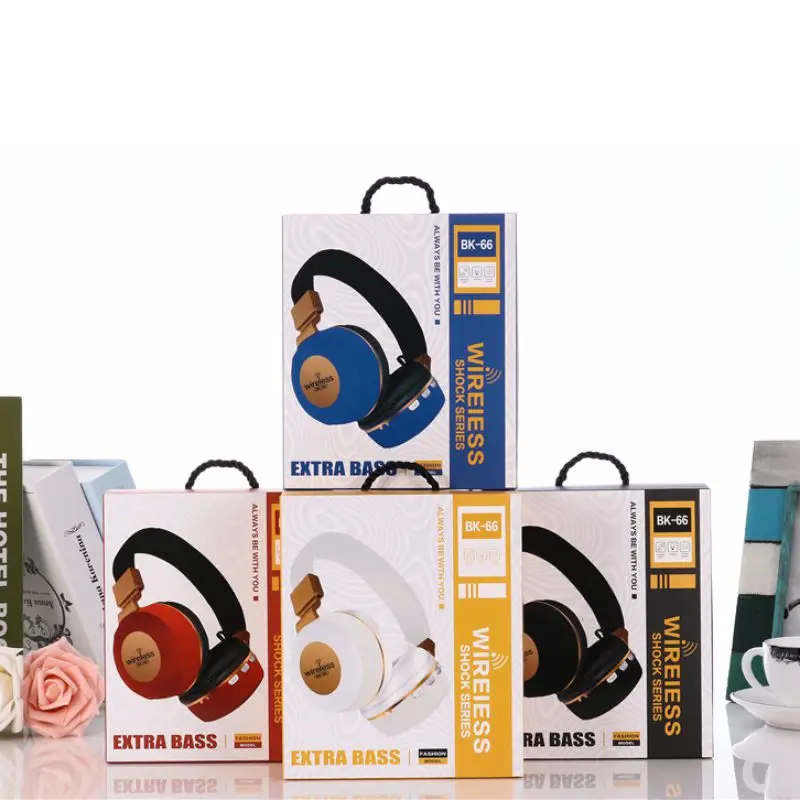 Беспроводные наушники Bluetooth гарнитура с микрофоном TF картой для телефона