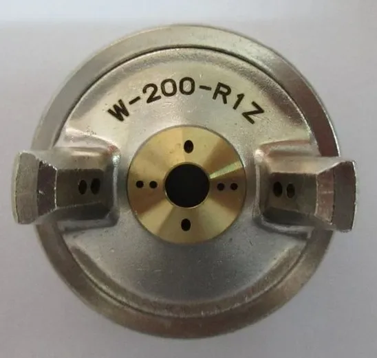 W-200-R1Z air cap SAWEY воздушный колпачок сопла иглы R1Z, LV4 для WA-200, W-200, LPH-400, W-400 пистолет шляпа, инструмент для рисования - Цвет: W-200-R1Z air cap