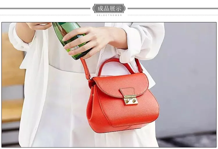 Кожаная ручная работа женская сумка через плечо швейный Узор Акриловый шаблон