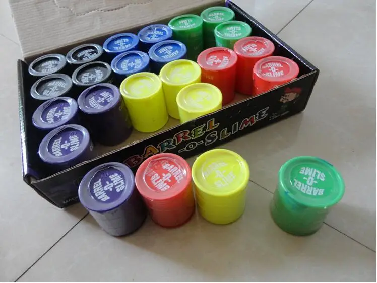 5 см! Красочные бочки O Slime большая шутка кляп шалость Подарочная игрушка Crazy Trick