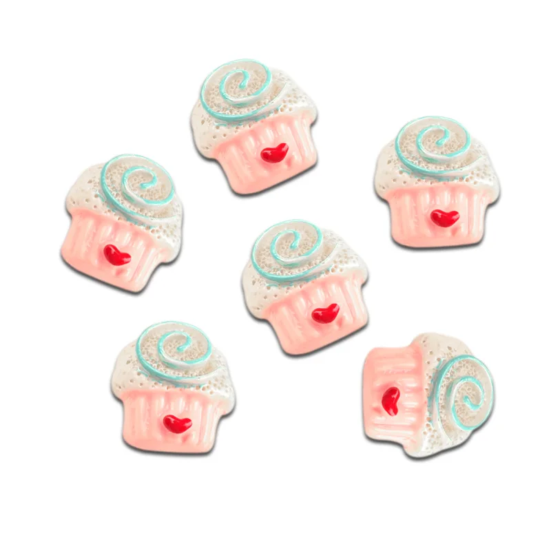 LF 20 шт. Смешанное полимерное мороженое с украшениями украшения плоским