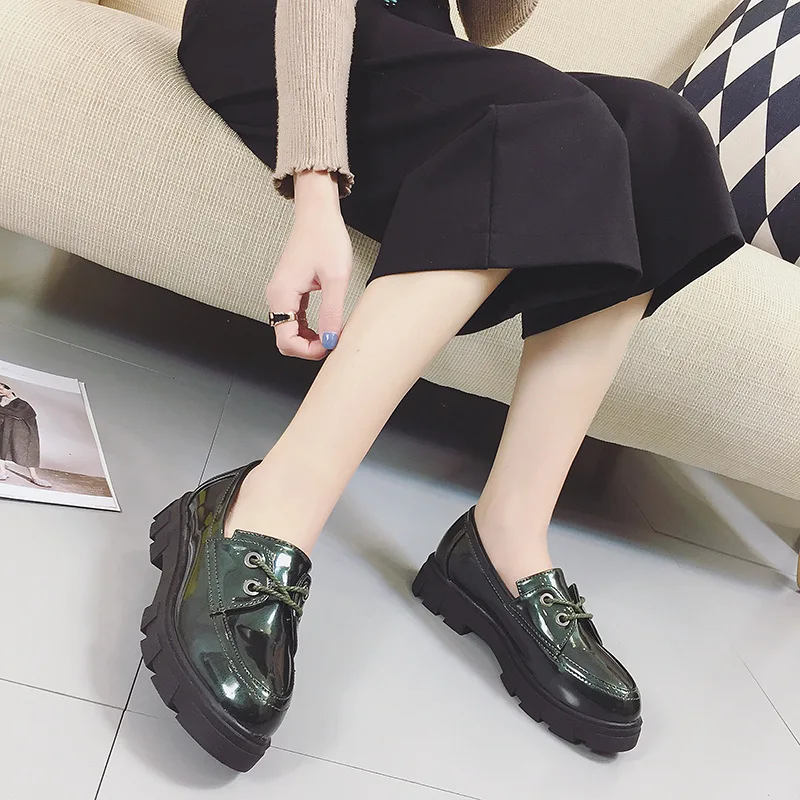 Hee grand платформы oxfords обувь женщина 2017 новая весна криперс босоножки женщины brogue