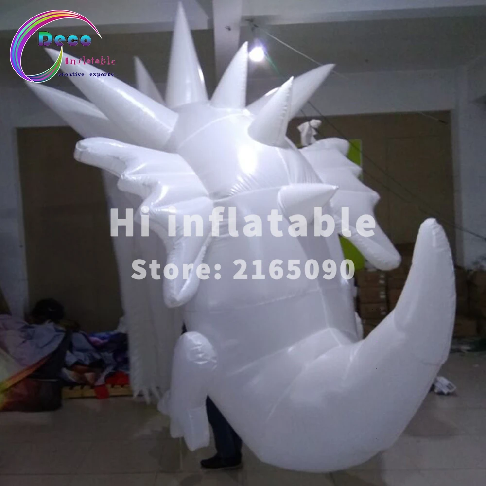 Надувной костюм дракона со светодиодной подсветкой 3 м|costume costume|costume ledcostume inflatable |