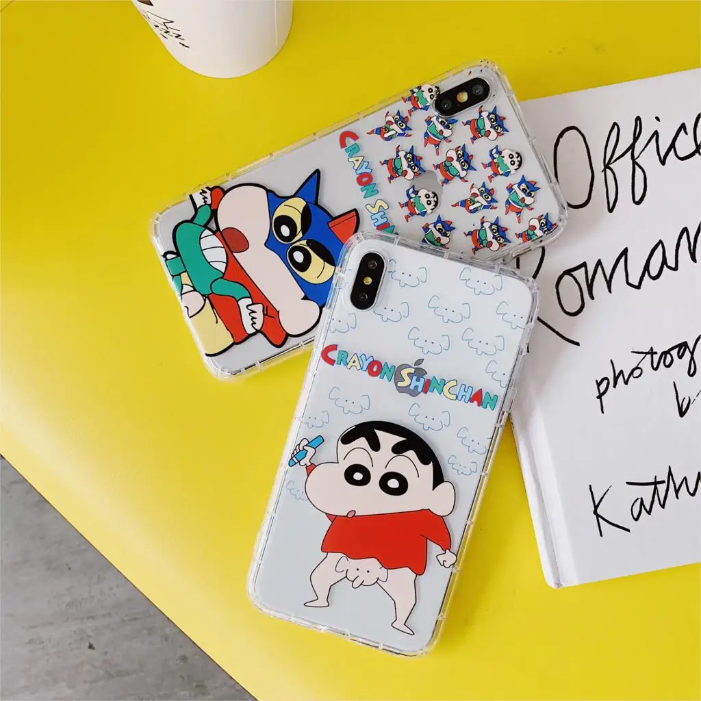 Горячая распродажа! чехол для телефона с рисунком из мультфильма Crayon Shinchan family Sister