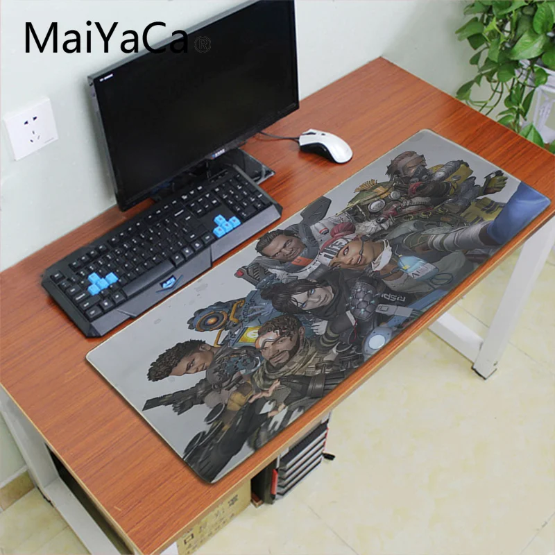 Резиновая мышь Maiyaca apex legends прочный Настольный коврик для мыши игровой ПК