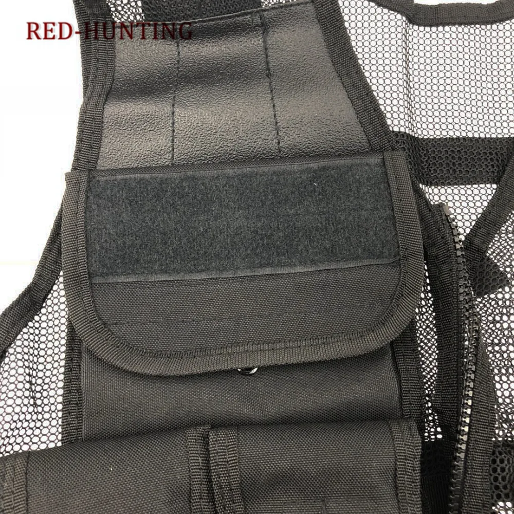 Тактический военный сетчатый жилет Molle многофункциональный регулируемый