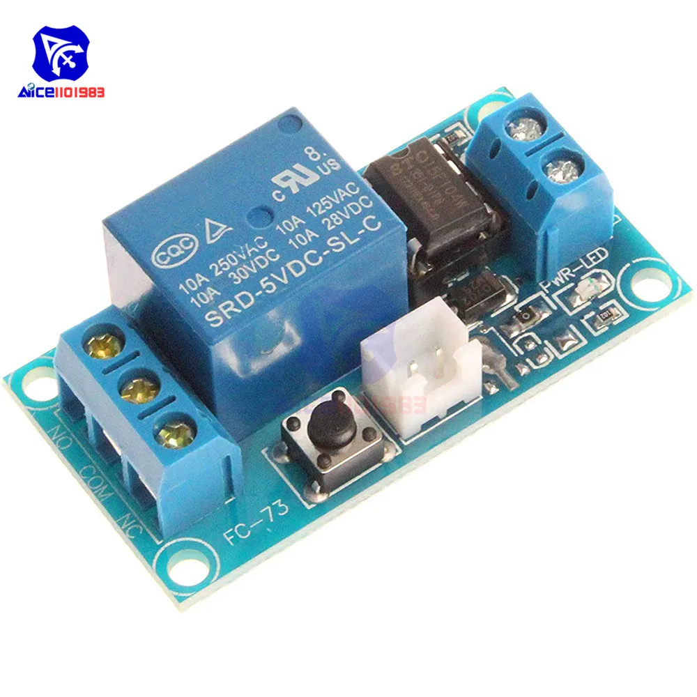 1 канальный модуль реле фиксации с сенсорным переключателем MCU для Arduino