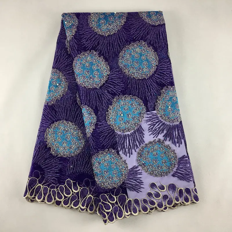 Высокое качество Африканский тюль Кружево чистая гипюр 049 Бесплатная доставка 5