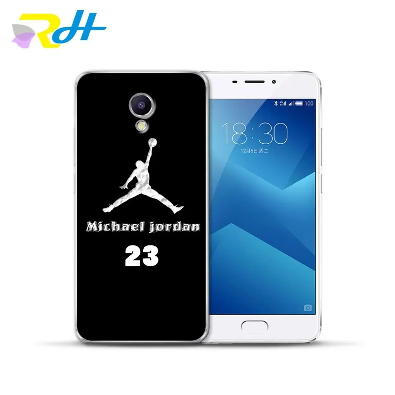 Крышка чехол для Meizu U10 U20 M5 Примечание M5C M3C Pro 6 M3S Max M5S M6 M3 Корпус Jordan из ТПУ телефона