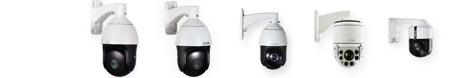 SUNBA мини-IP-камера видеонаблюдения PTZ PoE+ 1080p, встроенное аудио, 4X оптический зум, автофокус,ночное видение