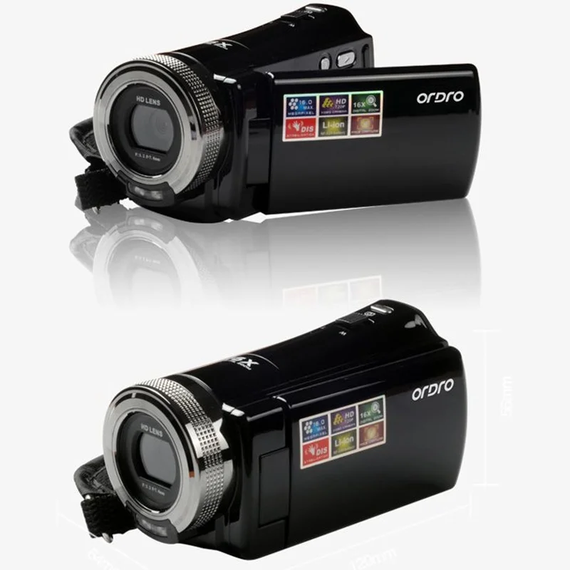 LF01-364-Black Камера-HD съемка, пиксель 720P HD 2,7 дюймовый экран камера/16 Мп, подходит для домашних игр, съемки на открытом воздухе. LF01-364 - Цвет: LF01-364-Black