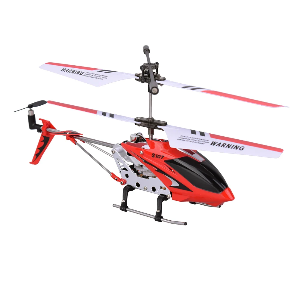 Оригинальный 3-канальный мини-вертолет Syma S107G с корпусом из сплава и гироскопом