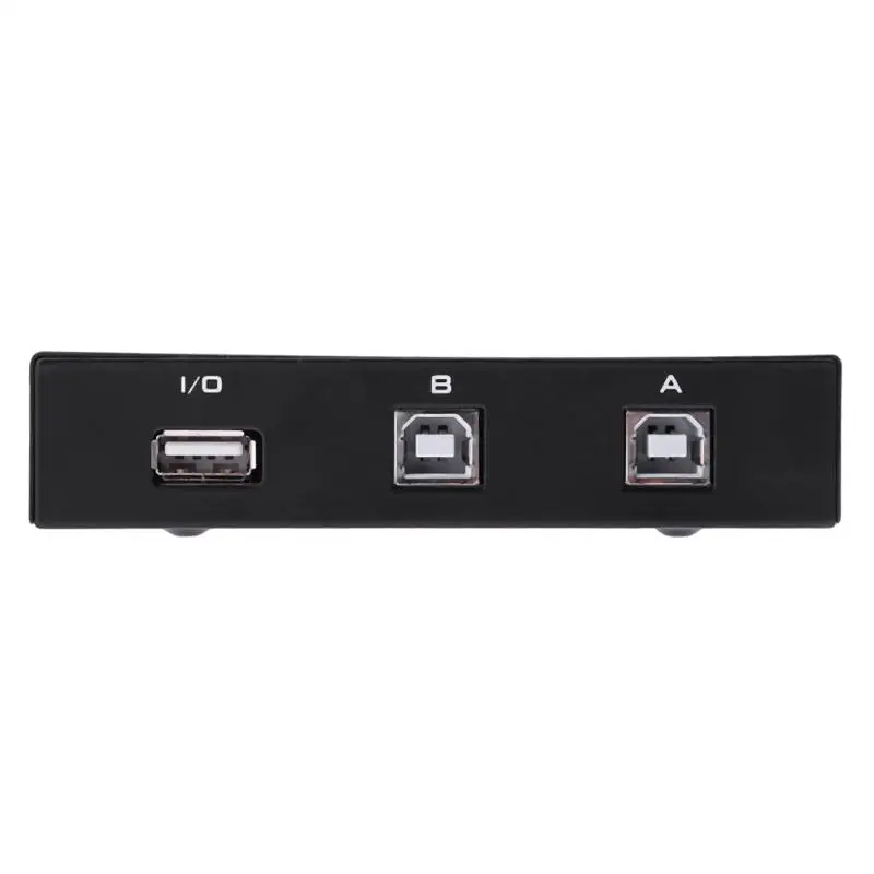 USB коммутатор с 2 портами 1A 2B ручной 0 устройство для обмена данными адаптер