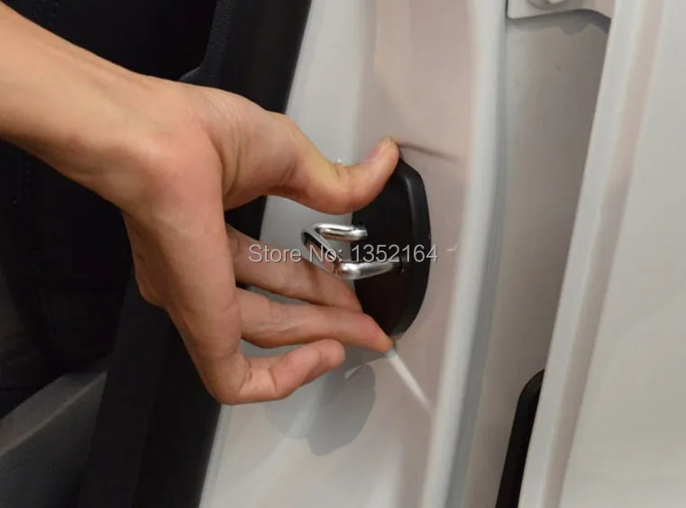 Авто замок пряжки крышки, амортизатор колодки для Skoda yeti, superb, fabia, rapid, 4 шт./лот, стайлинга автомобилей