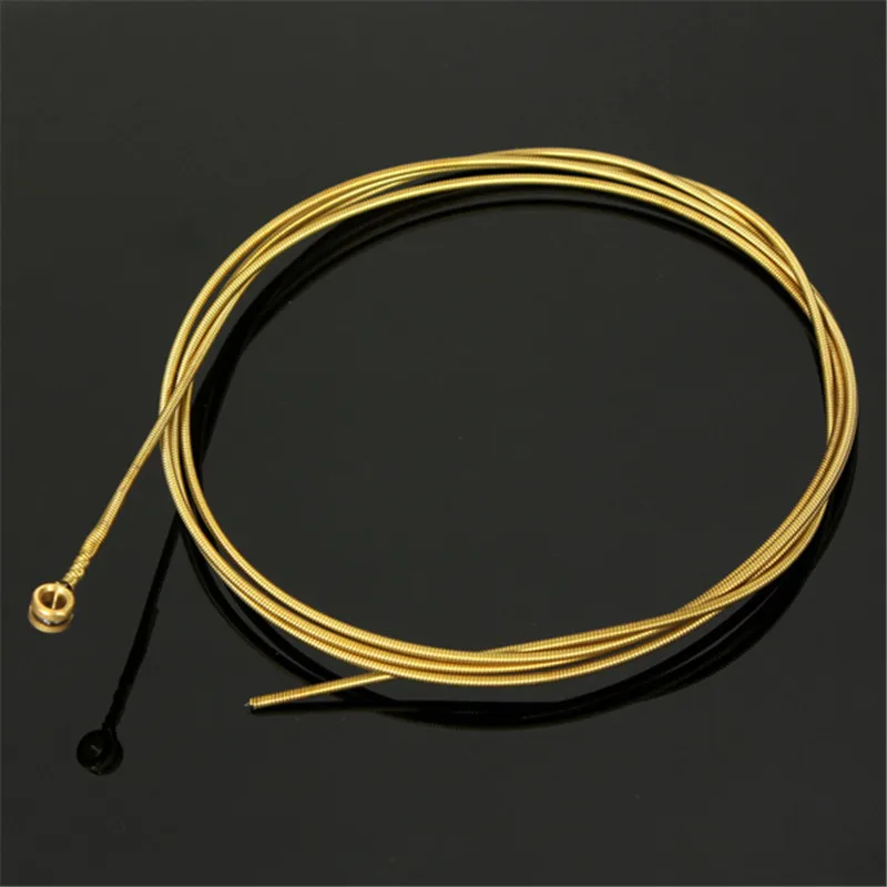 6 pcs/Set Acoustic Guitar String Musical Instruments Accessories Steel Strign For Bass Parts &amp | Спорт и развлечения